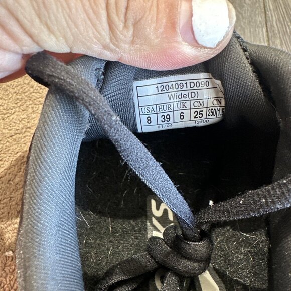 Brooks Womens Glycerin 21 1204091D090 Black Running Shoes Sneakers Size 8 Wide - Picture 9 of 10